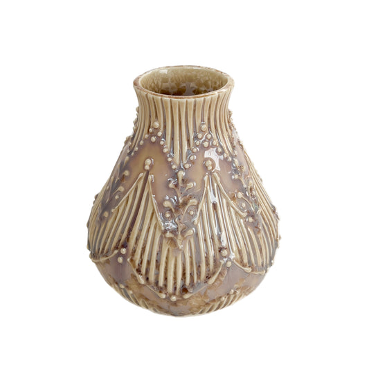 Purple and Gold Vase