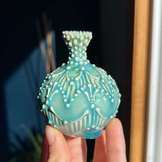 Small Turquoise Vase