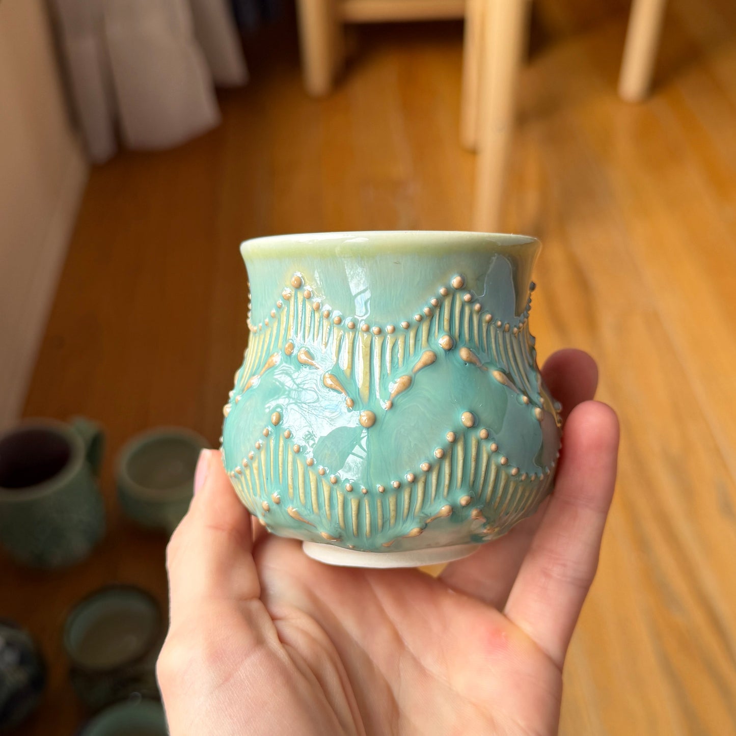 Green and Pink Sipper