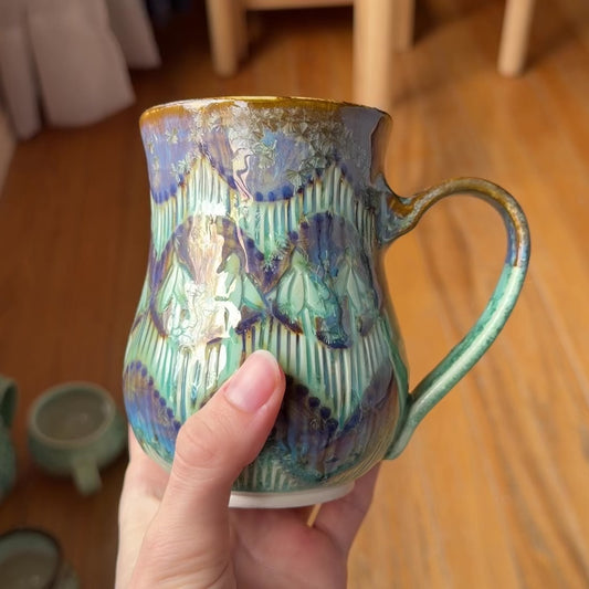 Coneflower and Iron Mug #2